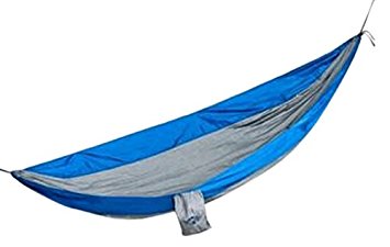 Leward Portable Parachute Fabric Lightweight Travel Camping Hammock, Nylon