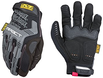 Mechanix Wear - M-Pact Gloves (Large, Black/Grey)