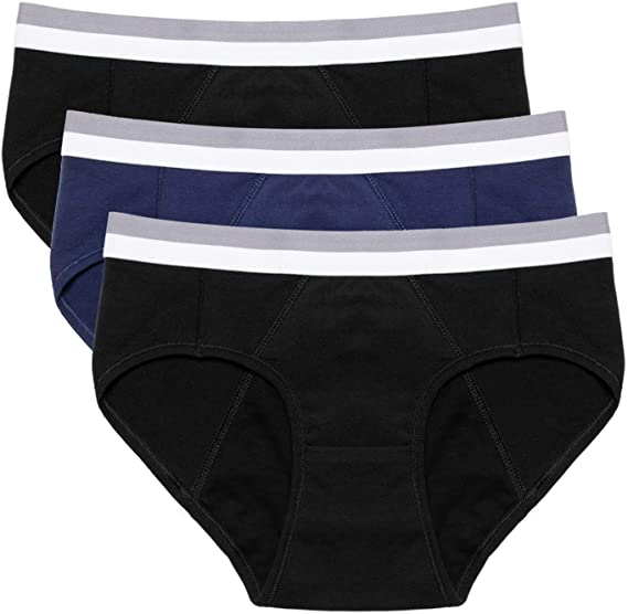 Intimate Portal Sporty 3 Pack Leak Proof Period Panties Menstrual Underwear Women Teens Girls