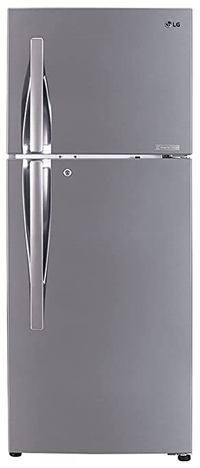 LG 260L 3 Star Smart Inverter Frost-Free Double Door Refrigerator (GL-T292RPZX, Shiny Steel, Convertible with DoorCooling )