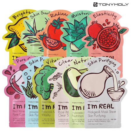 [TONYMOLY] I'm Real Mask Sheet Pack of 11