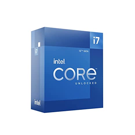 Intel Core i7 12700KF 12th Gen Desktop Processor 25 MB Cache, up to 5.00 GHz Clock Speed 12 Cores 20 Threads 125W LGA 1700 Socket 3 Years Warranty Box Packaging DDR4 DDR5 Ram Support