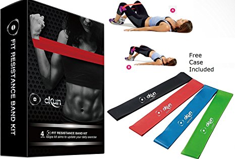 Resistance Band - Resistance Bands for, Yoga, Pilates and Cross Fit - Rehabilitation Exercise Band - Loop Band by Olympus Legacy