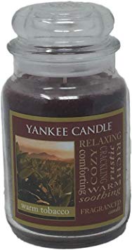 Yankee Candle Warm Tobacco Jar Candle - 22 Oz Large Size