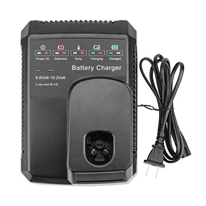 Dosctt 9.6V to 19.2V Battery Smart Charger for Craftsman 19.2 Volt Battery C3 DieHard NiCD NiMH Lithium 130279005 1323903 11375 11376 315.115410 315.11485