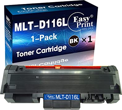 EASYPRINT Compatible D116L MLT-D116L Toner Cartridge MLTD116L 116L Used for Samsung Xpress SL-M2835DW SL-M2825DW SL-M2875FW SL-M2885FW SL-2625D Wireless (1x Black)