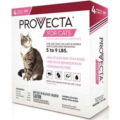 Provecta Advanced For Cats 5-9 lbs. (4 Dose)