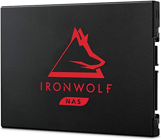 Seagate IronWolf 125 SSD 250GB NAS Internal Solid State Drive - 2.5 Inch SATA 6Gb/s speeds of up to 560MB/s, 0.7 DWPD endurance and 24x7 performance for Creative Pro and SMB/SME (ZA250NM1A002)