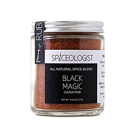Spiceologist - Black Magic BBQ Rub and Seasoning - Cajun Spice Blend - 4.4 oz
