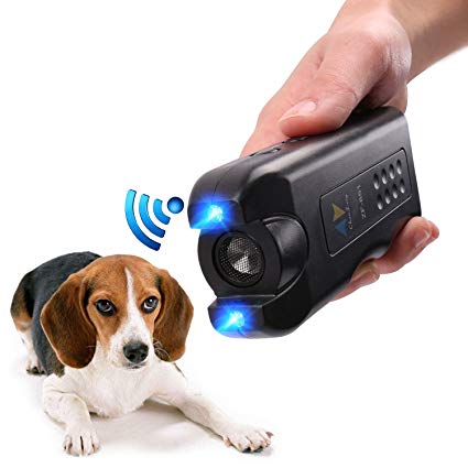 PET CAREE Handheld Dog Repellent, Ultrasonic Infrared Dog Deterrent, Bark Stopper   Good Behavior Dog Training