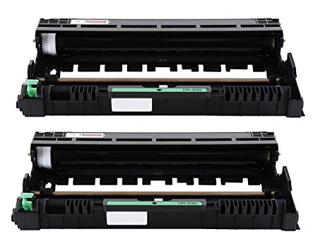 Printronic 2 Pack Compatible Brother DR630 Drum Unit for Brother MFC-L2700DW HL-L2340DW MFC-L2740DW DCP-L2520DW DCP-L2540DW HL-L2360DW HL-L2380DW HL-L2300D MFC-L2720DW HL-L2320D MFC-L2705DW Printer