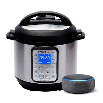 Instant Pot Smart WiFi 6 Quart Multi-use Electric Pressure, Slow, Rice Cooker, Yogurt, Cake Maker, Sauté, Steamer and Warmer, Silver