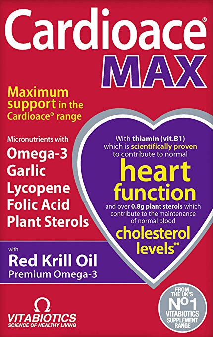 Vitabiotics Cardioace Max - 84 Capsules
