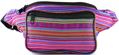 SoJourner Bags Woven Fabric Fanny Pack
