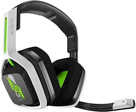 ASTRO Gaming A20 Wireless Headset Gen 2 for Xbox Series X, Xbox One, PC & Mac - White /Green