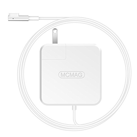 Macbook Pro Charger, MCMAG 60W Power Adapter Charger for Macbook and 13 inch Macbook Pro Laptop Magsafe Charger L-Tip