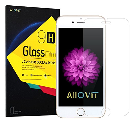 iPhone 7 Plus Screen Protector, 2-Pack Allovit HD Premium Tempered Glass Screen Protector for iPhone 7 Plus