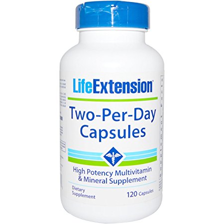 Life Extension 2 Per Day 120 Capsules, 2 Pack