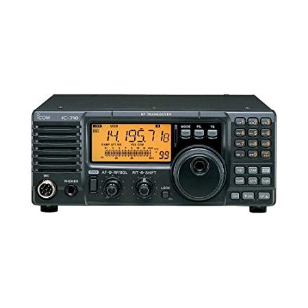 ICOM 718 02 Superior Performance Shortwave Radio Black
