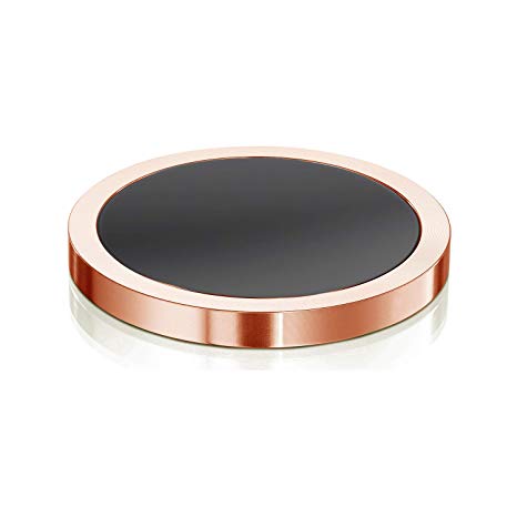 ForeverSpin Rose Gold Plated Spinning Base(Micron-Polished Hardened Tempered Silica Glass) - World Famous Spinning Tops