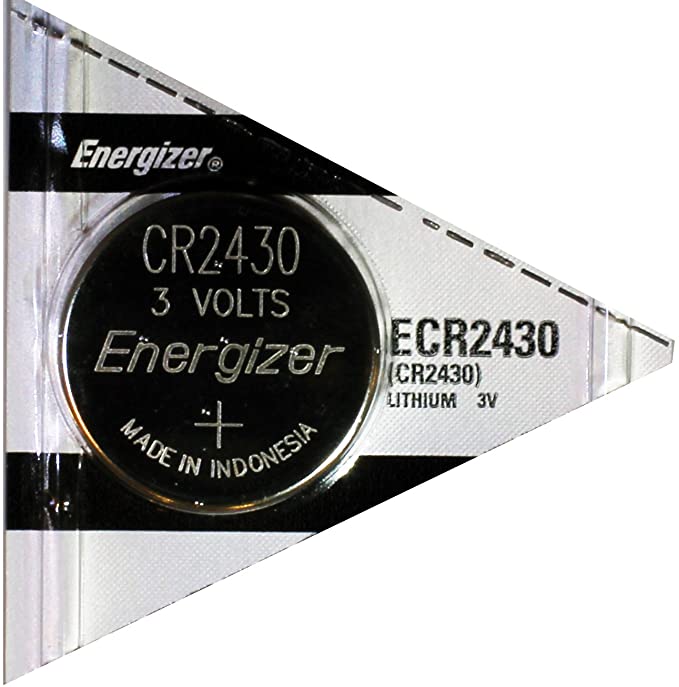 2PC Energizer CR2430 2430 ECR2430 Lithium 3V Coin Cell Battery