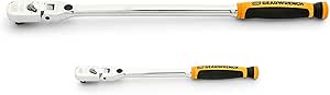 GEARWRENCH 2 Piece 120XP Locking Flex Handle Ratchet - 81381