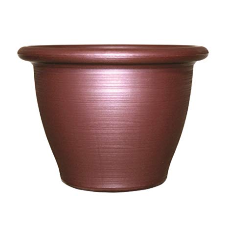 Southern Patio 12" Toscana Planter, Red Wine