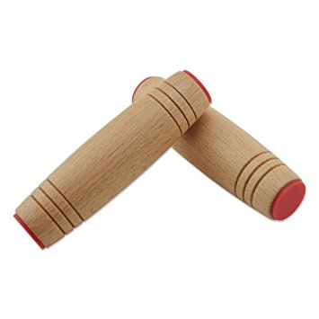 Fantastic Desktop Flip Fidget Stick Improve Focus and Hand-eye Coordination Anxiety Release Toys for Children and Adults natural wood (2 Pack)