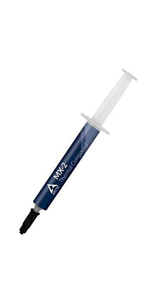 ARCTIC MX-2 Thermal Compound Paste, Carbon Based High Performance, Heatsink Paste, Thermal Compound CPU for All Coolers, Thermal Interface Material - 4 Grams