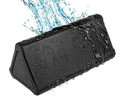 OontZ Angle 2 PLUS Portable Wireless Water Resistant Bluetooth Speaker BLACK by Cambridge SoundWorks
