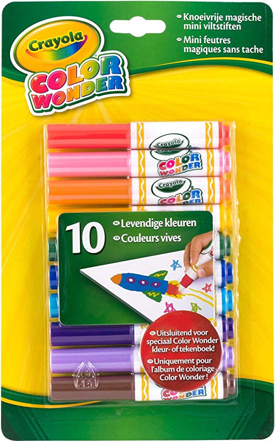 Crayola colour wonder mini markers 10/Pkg