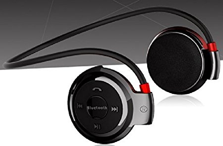 G-Color® H4 Bluetooth Wireless Sport Headphones / Headset Running [Hi-Fi Music, Clear Call] (Black)