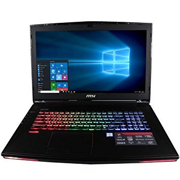 CUK MSI GT72VR Dominator Gamer 17.3" Notebook (Intel Skylake i7-7700HQ, 16GB RAM, 256GB SSD   1TB HDD, 17.3" Full HD 120Hz 5ms, NVIDIA GTX 1060 6GB) - Best VR Ready Gaming Windows 10 Laptop Computer