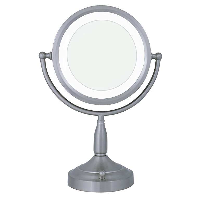 Zadro 8X/1X Dual-Sided Lighted Vanity Mirror