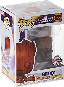 Marvel Guardians of The Galaxy Groot Wood Deco Pop! Vinyl Figure