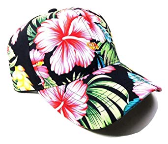 Crown Floral Print Sublimated Dad Hat