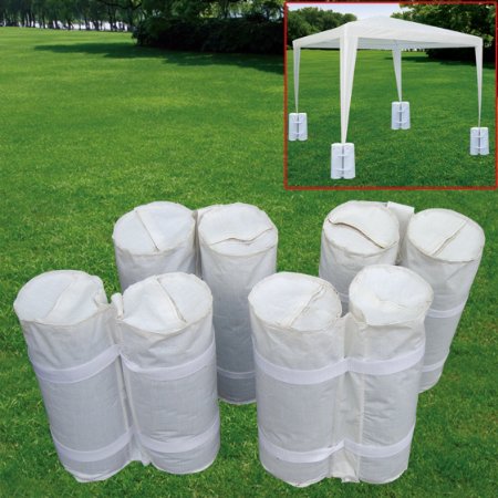 4 PCS outdoor CANOPY TENT WEIGHT SAND BAG ANCHOR KIT