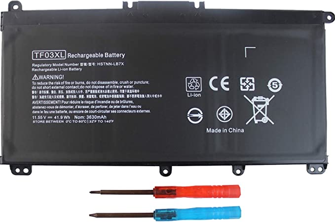 920070-855 TF03XL Laptop Battery for HP Pavilion 15-CC 15-CD 14-BF 15-CC0XX 15-CC1XX 15-CD0XX 15-CC123CL 15-CC561ST 15-CC154CL 15-CC184CL 15-CD075NR 17-AR050WM 14-BF050WM 14M-CD0001DX 14-CD0056TX