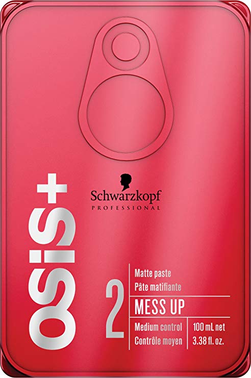 Schwarzkopf OSIS and 2 Mess Up Matte Paste, 100ml