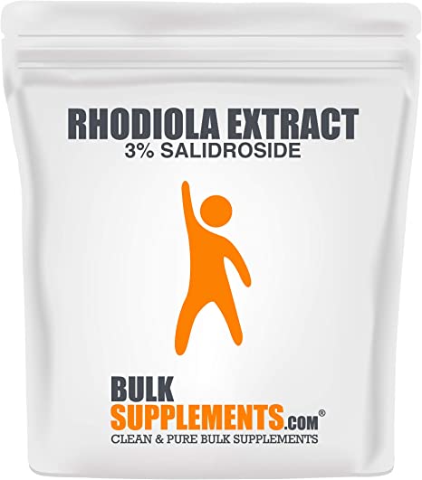 BulkSupplements.com Rhodiola Extract - Rhodiola Rosea - Adaptogen Powder - Rhodiola Supplement - Energy Supplements for Fatigue - Rhodiola Powder - Rhodiola Rosea Extract (250 Grams - 8.8 oz)