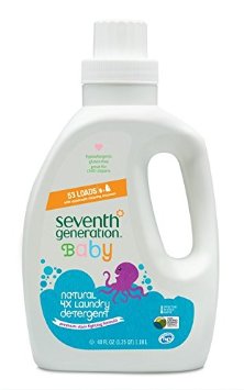Seventh Generation Liquid Laundry 4x Baby 40 Ounce Pack of 2