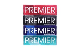 Premier Box Face Tissue Papers 100 Pulls 2Ply (Pack of 4-400 Pulls, 800 Sheets)