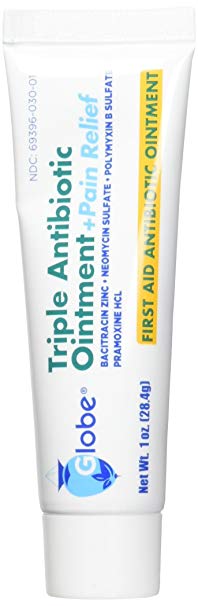 Triple Antibiotic   Pain Relief Dual Action Ointment, 1 Oz (1 Pack)