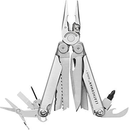 Leatherman 832524 Wave Plus, Stainless Steal