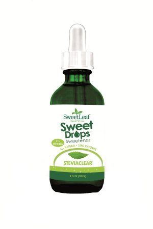 Sweet Drops Stevia Clear Liquid Stevia Sweetener, 4 Ounce