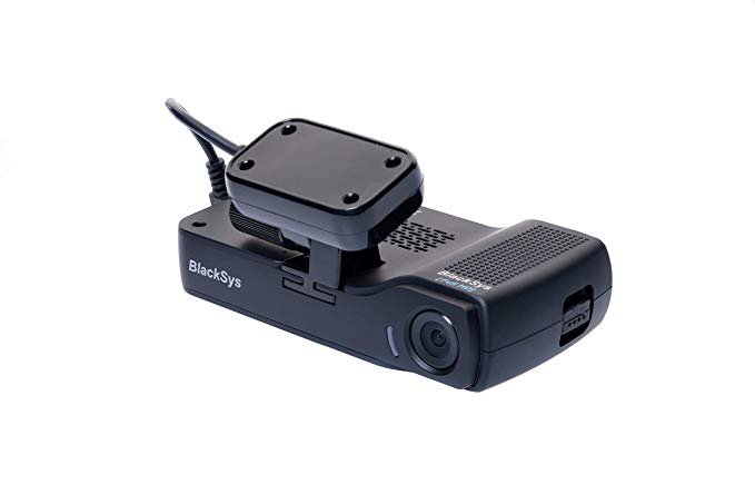 BlackSys Dashcam with GPS CH-200 Wifi Dashcam Blickwinkel horizontal max.=135° 11.8V rechargeable battery Dual-Kame