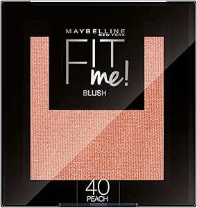 MAYBELLINE Fit Me Blush 40 Peach Product Cosmetic Make Up