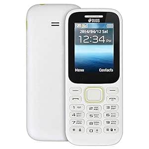 Guru Music 2 Basic Keypad Mobile Phones - Dual SIM,Music Player,FM Radio (White) - Featured Phone