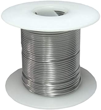 Stainless Steel 316L Wire, 16 AWG Gauge, 0.0508" Diameter, 25 Feet