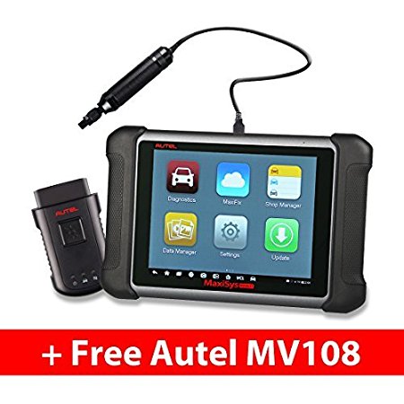 Autel Maxisys MS906BT Automotive OBD2 Scanner Diagnostic Tool with EPB, ABS/SRS, SAS(Upgraded Version of DS708/ MS906)& Autel MaxiVideo MV108 Digital Inspection Camera